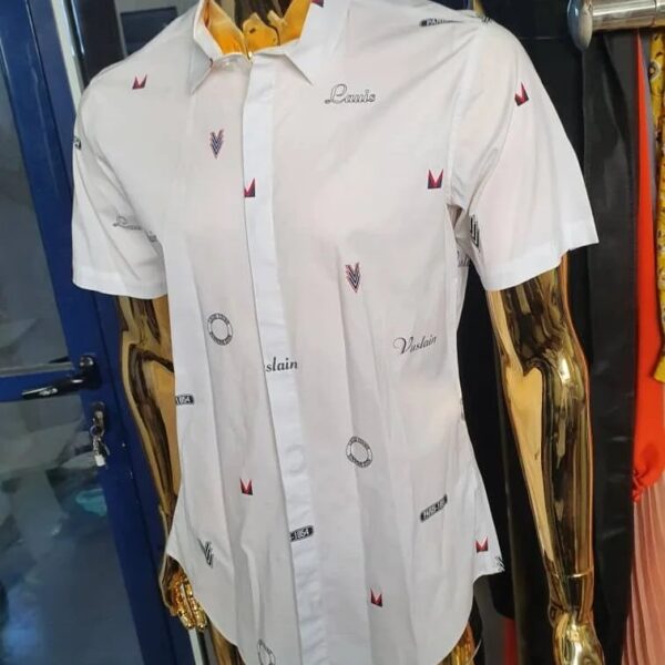 スーツ Louis Vuitton shirt Louis Vuitton shirt 42 - OlderButNewer